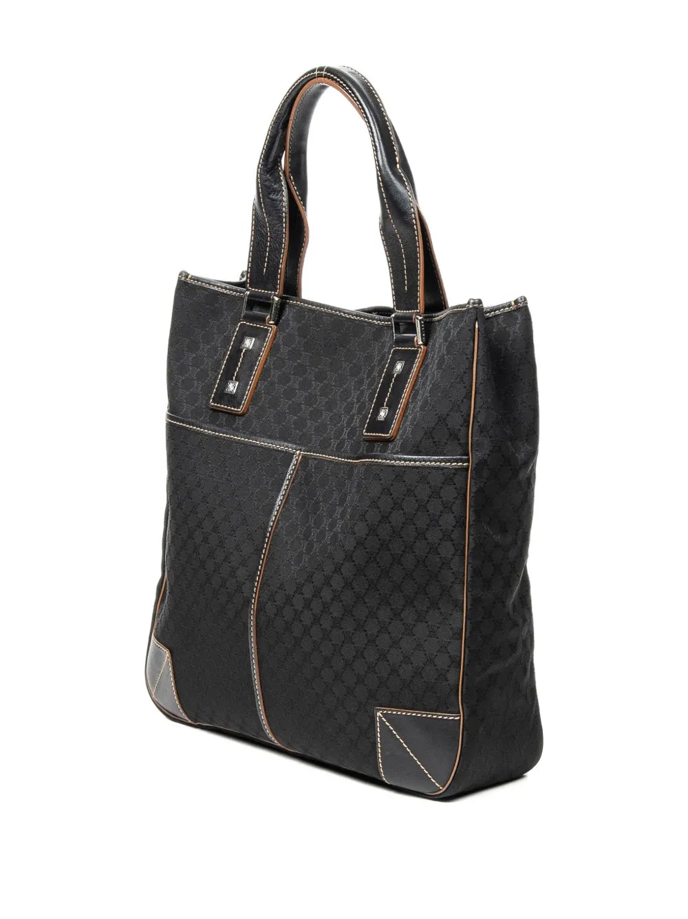 macadam-print tote bag