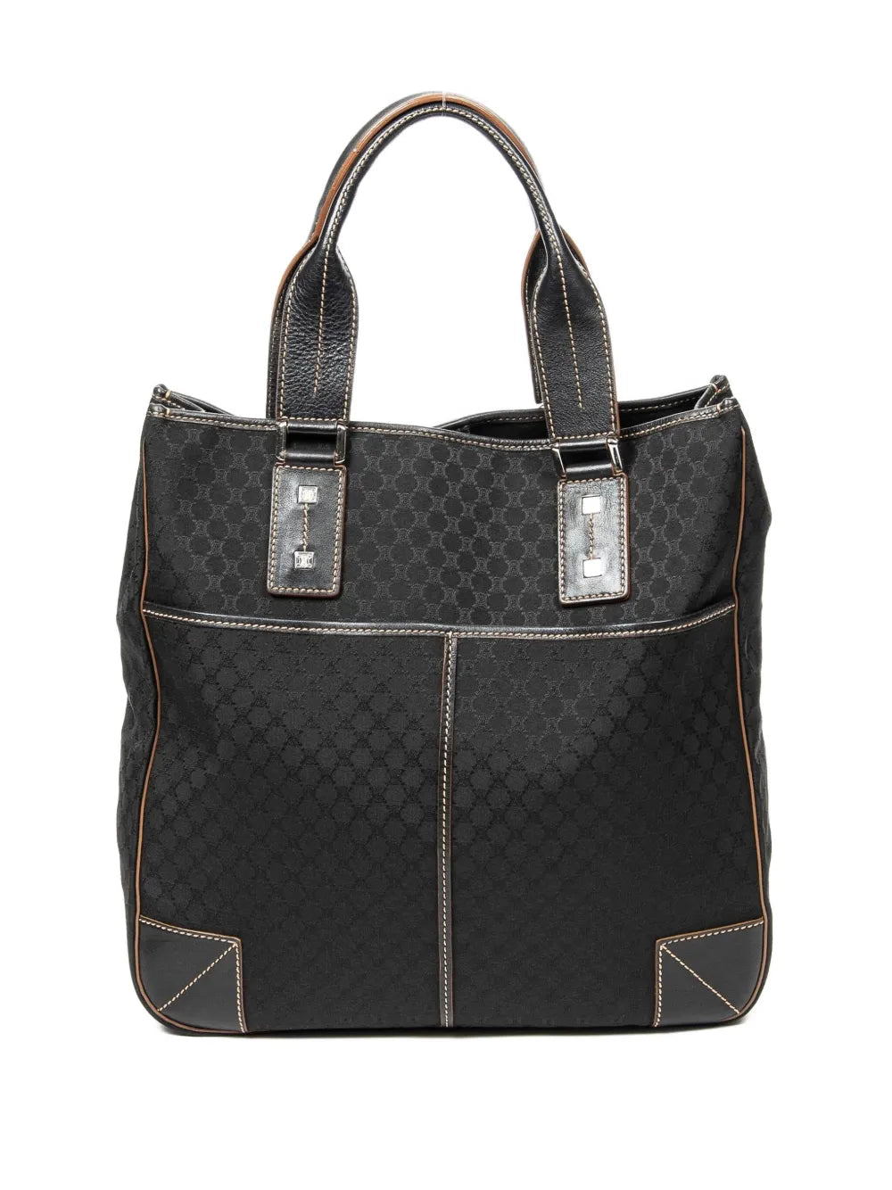 macadam-print tote bag