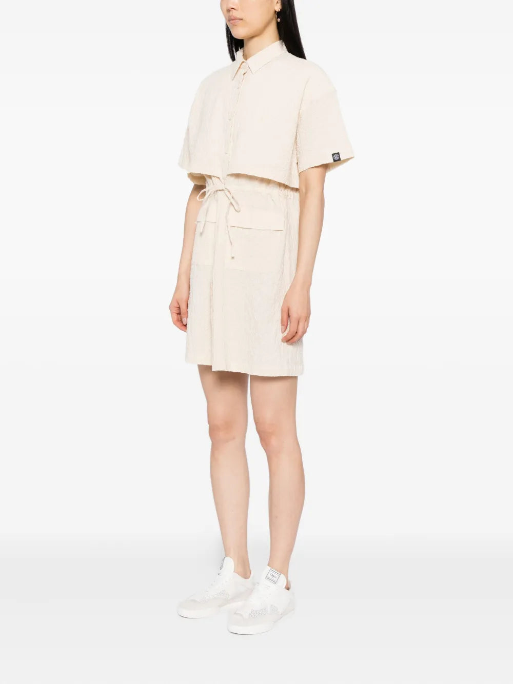 short-sleeved dress