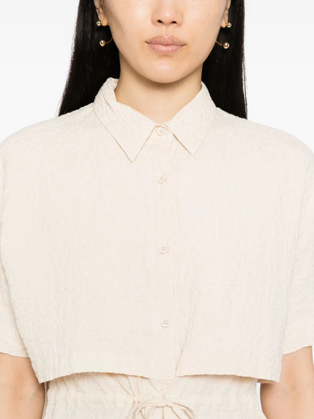 short-sleeved dress
