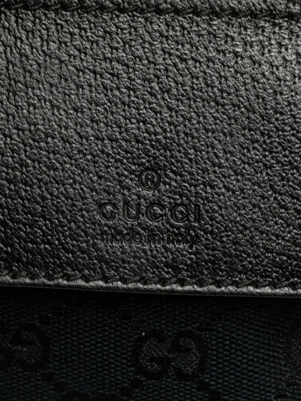 2000-2015 GG Canvas Double Pocket belt bag
