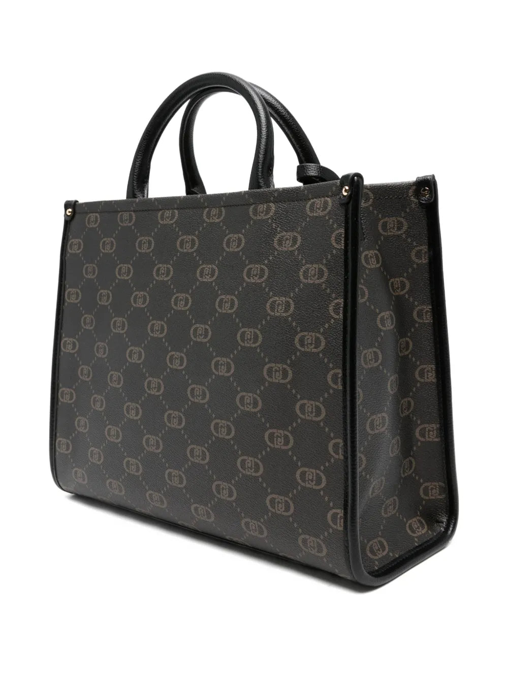 logo-plaque tote bag