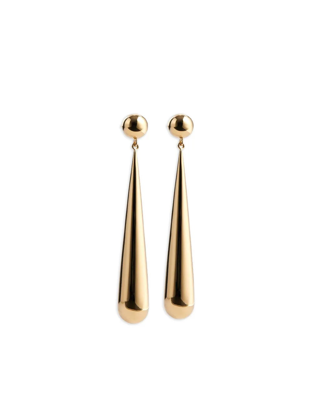 sphere-drop earrings