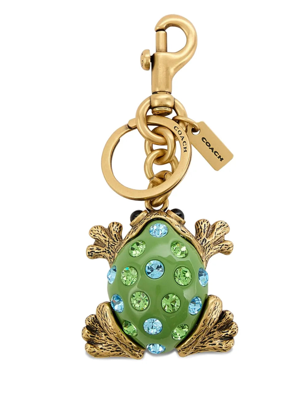 resin frog keyring