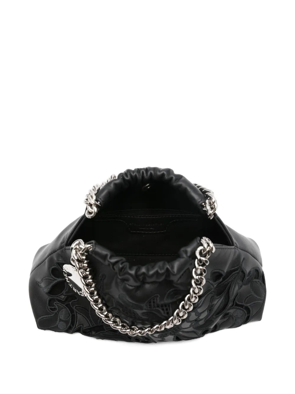 floral-embellishment tote bag