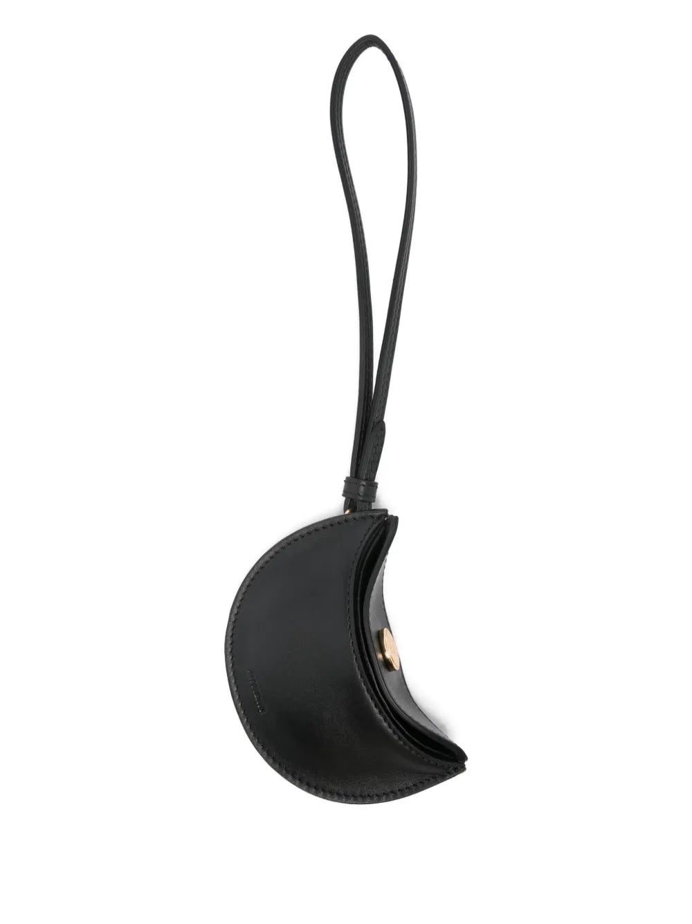 crescent leather bag