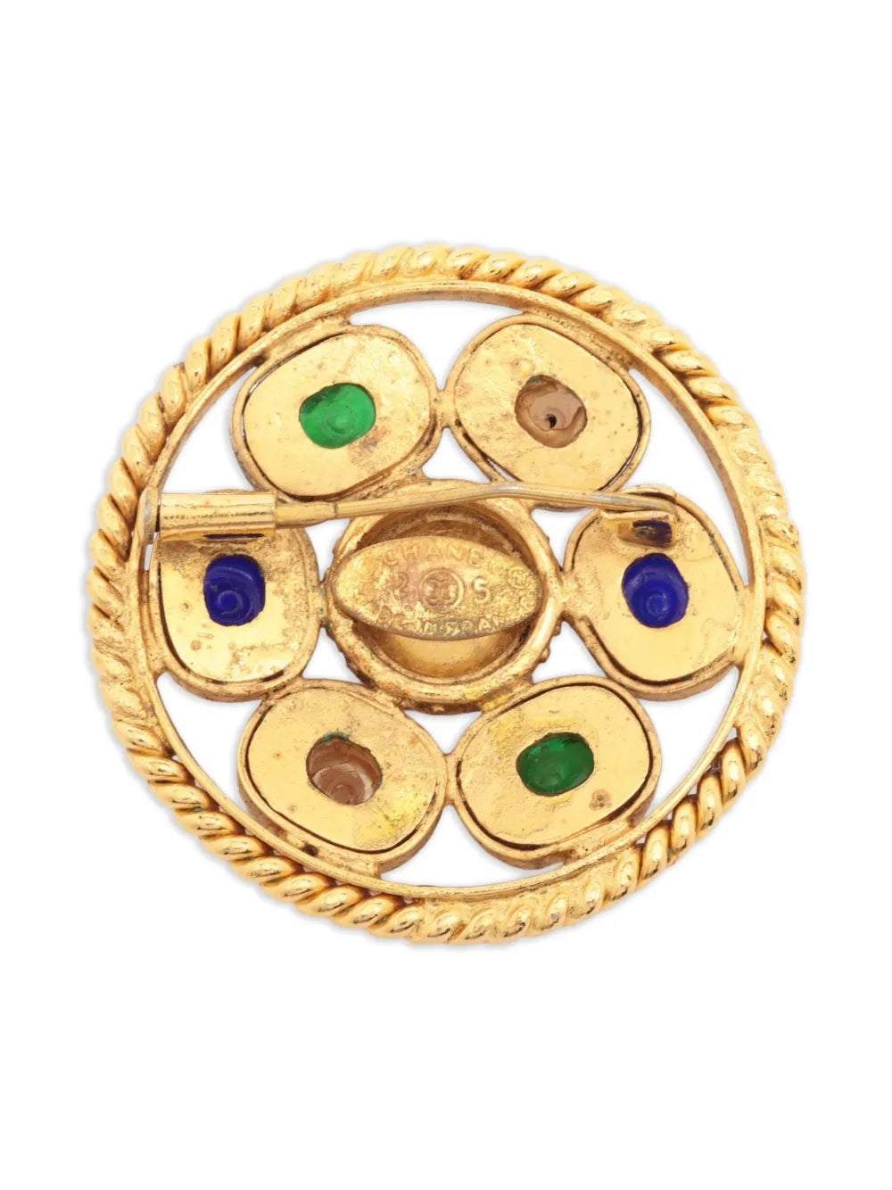 1990's Gripoix brooch