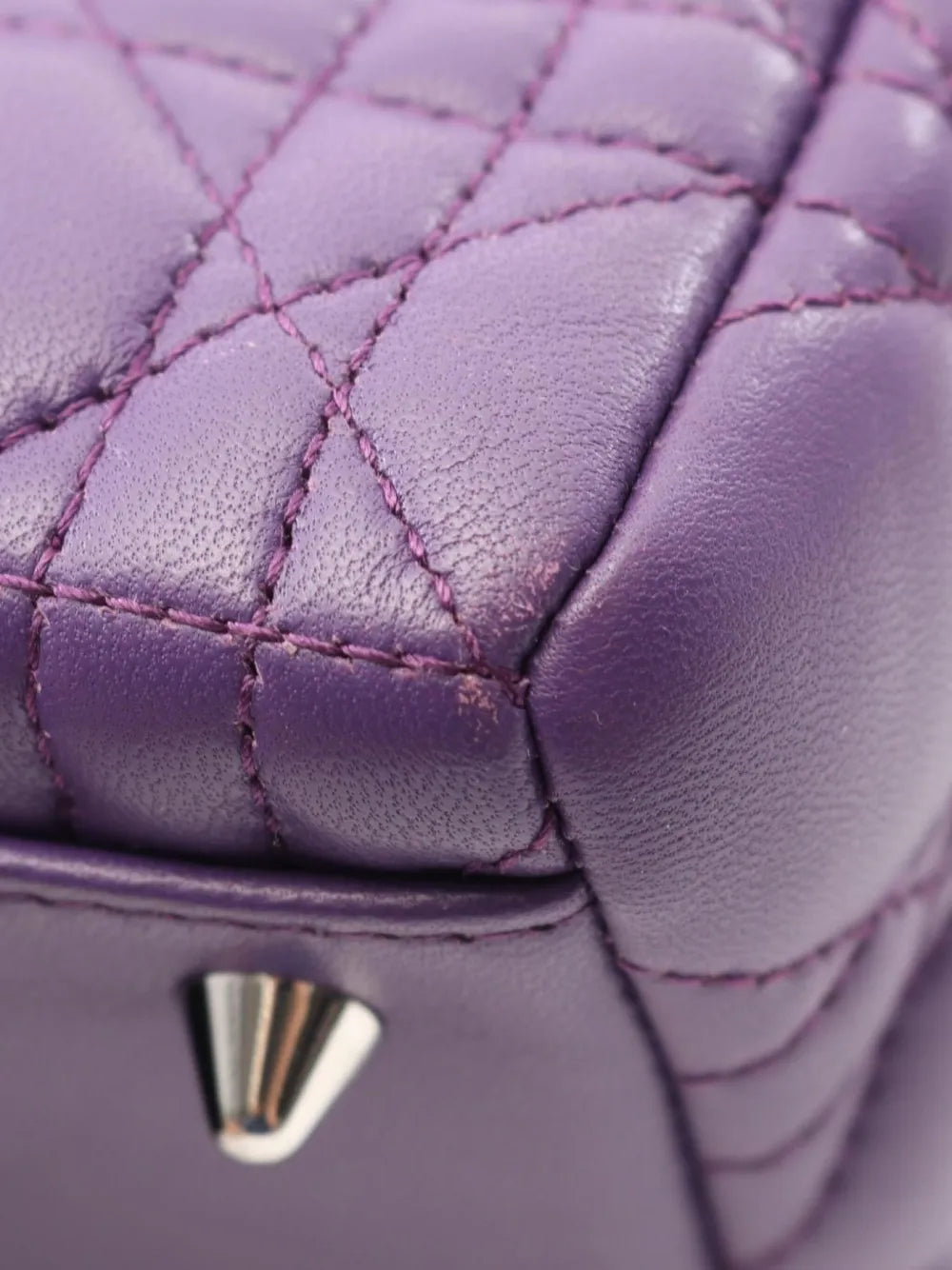 2000s Lady Dior quilted leather handbag