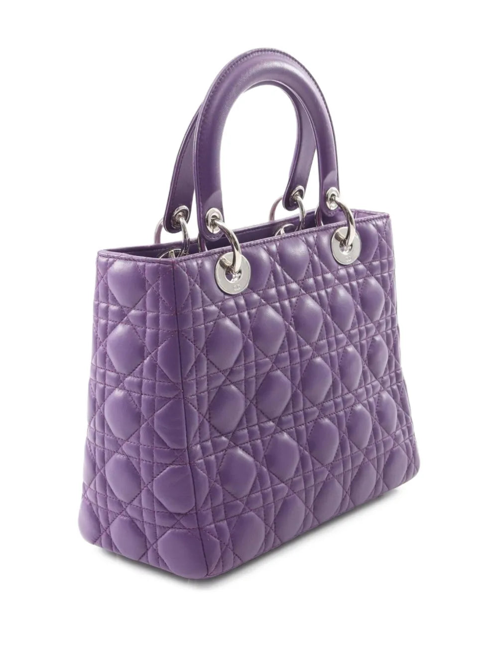 2000s Lady Dior quilted leather handbag