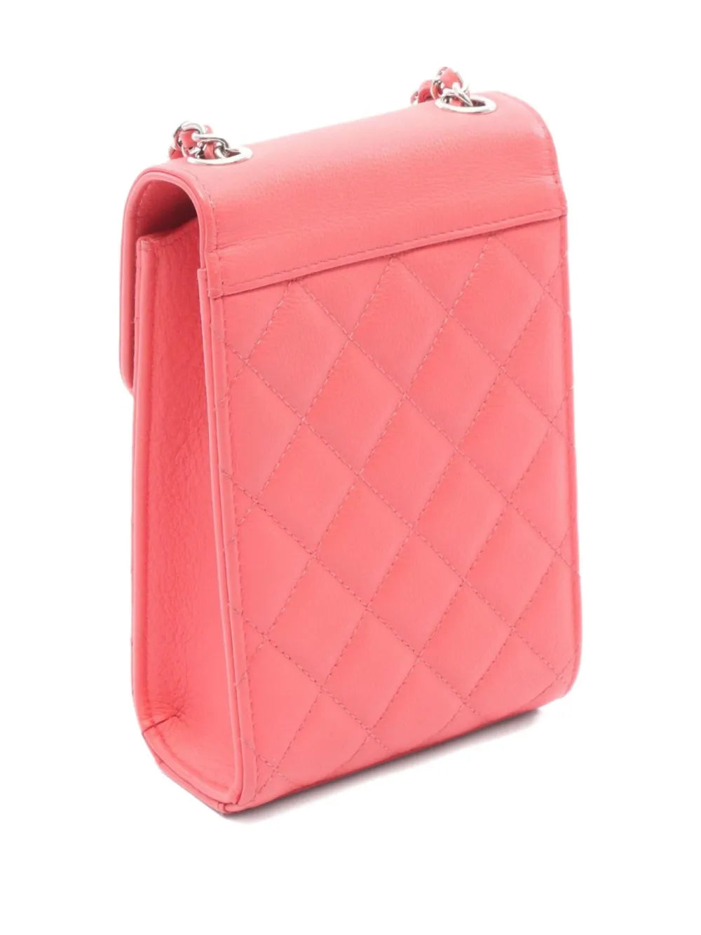 2019 Half Coco Mark matelassé shoulder bag