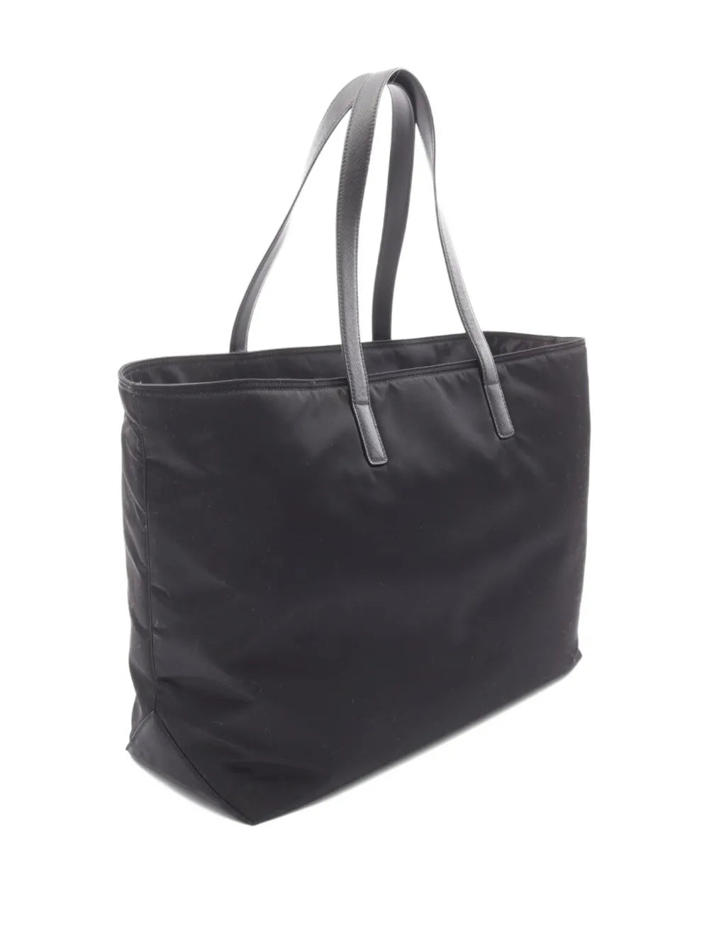 2020s Re-edition leather-trimmed tote bag