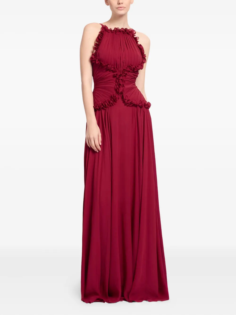 silk maxi dress