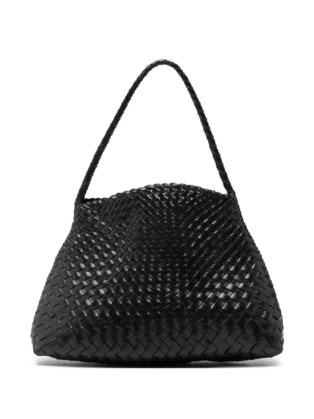 Santa Maria braided leather shoulder bag