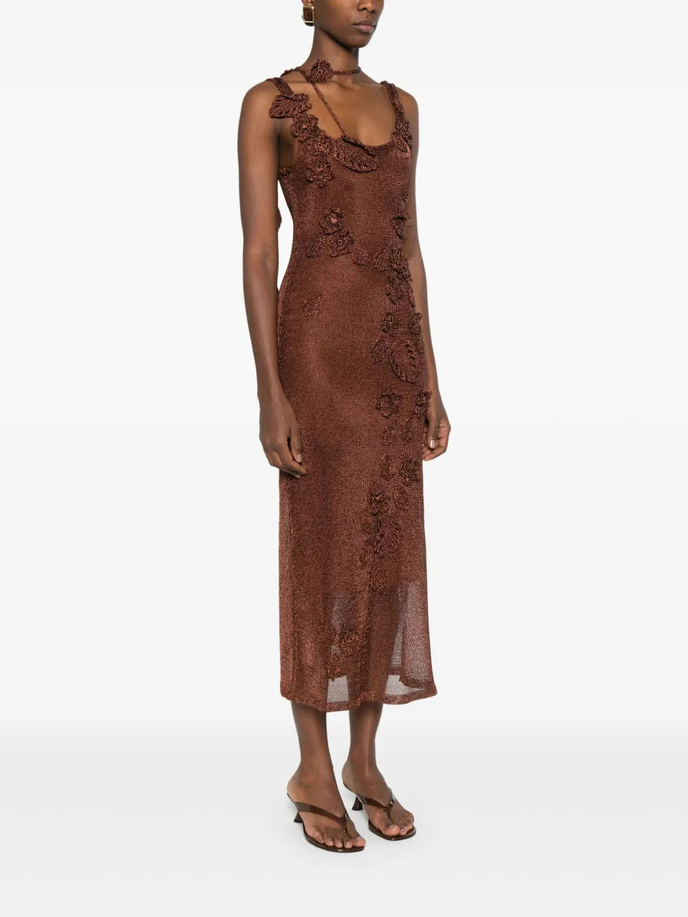 Pemma knitted maxi dress