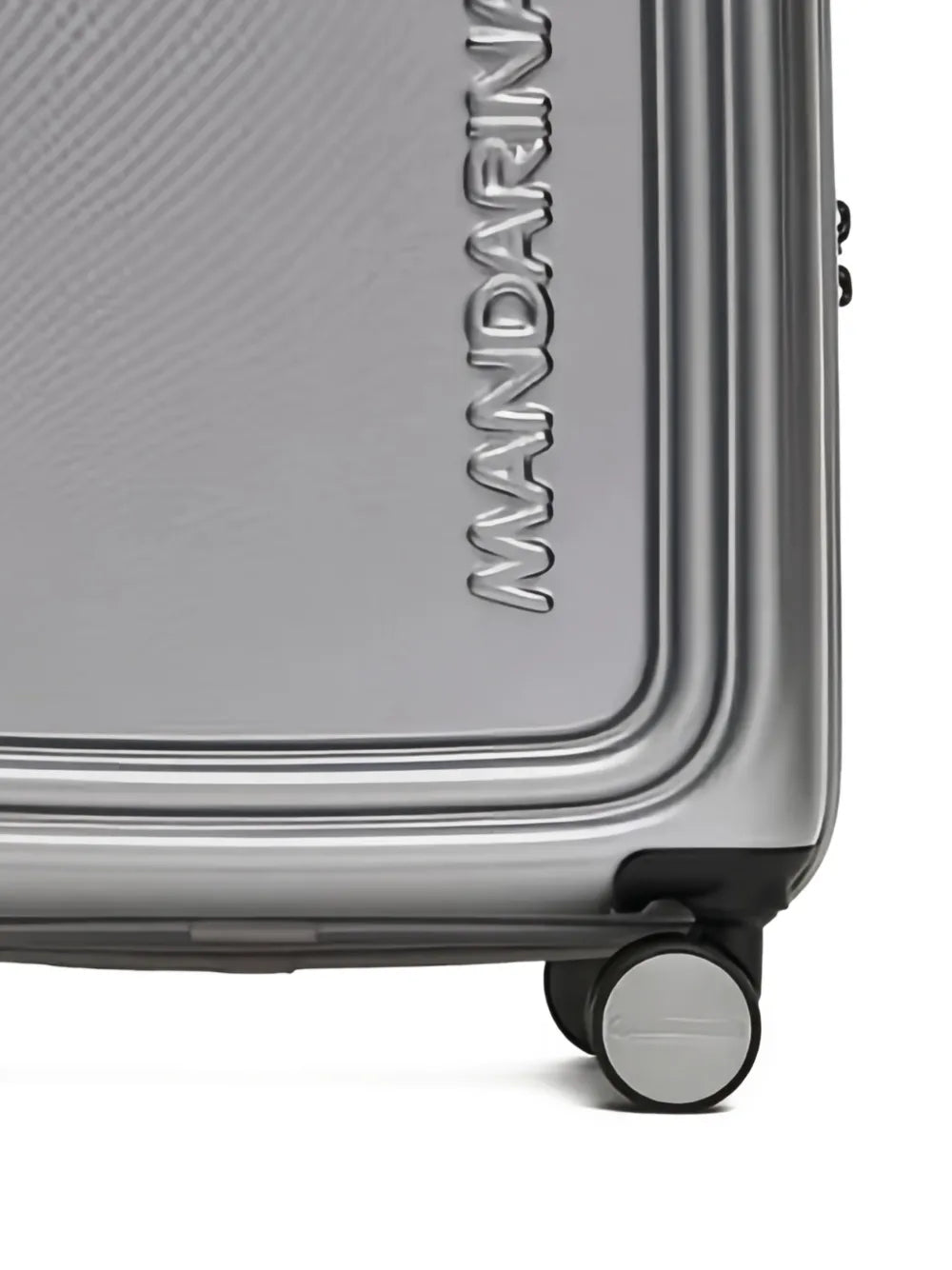 logo-embossed trolley