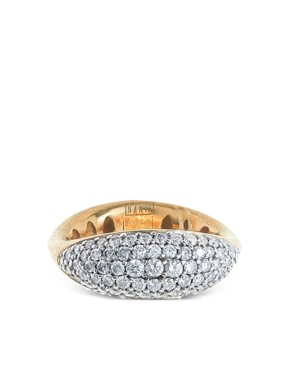 18K yellow gold Transformista diamond ring
