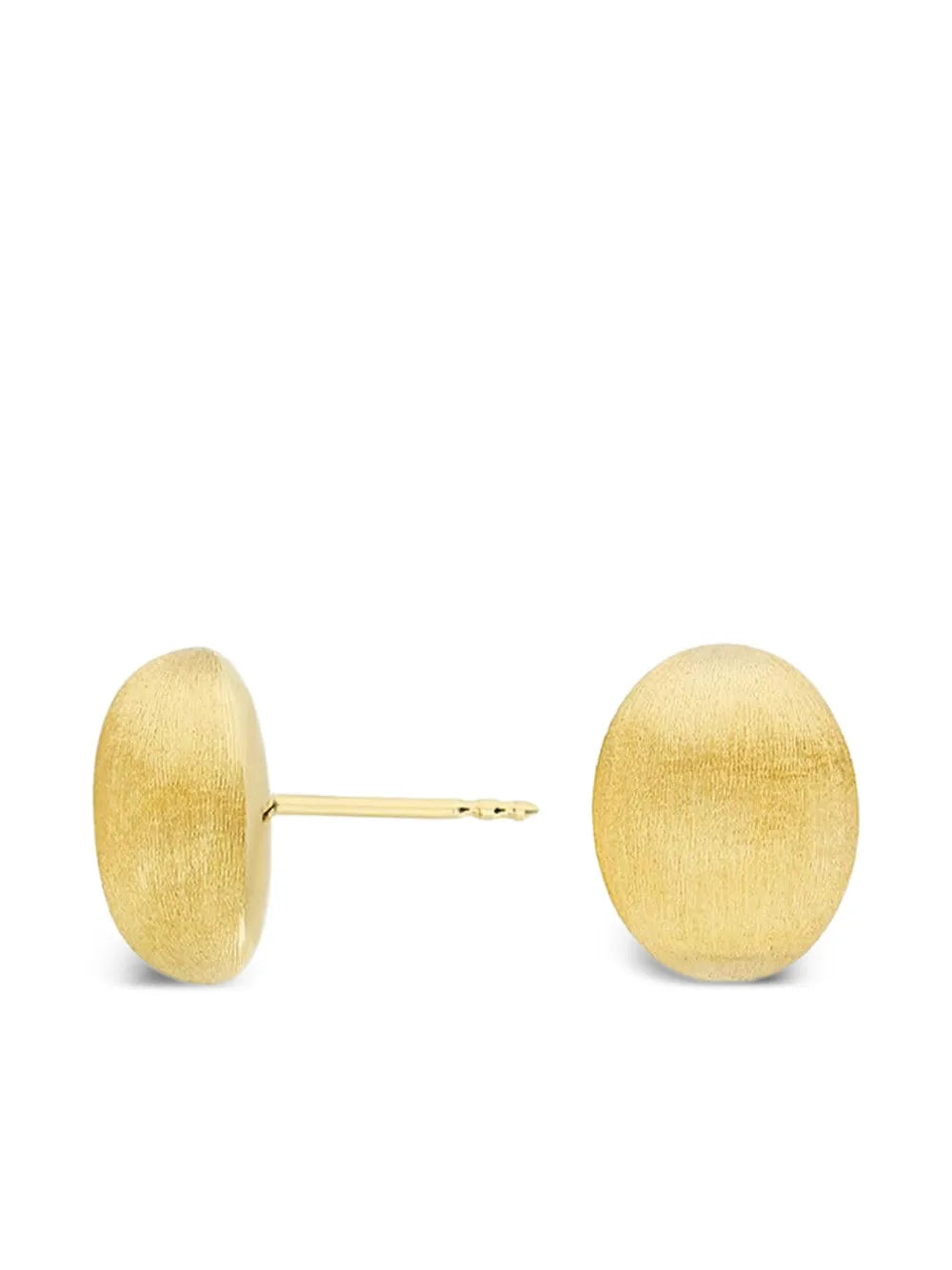 18K yellow gold stud earrings