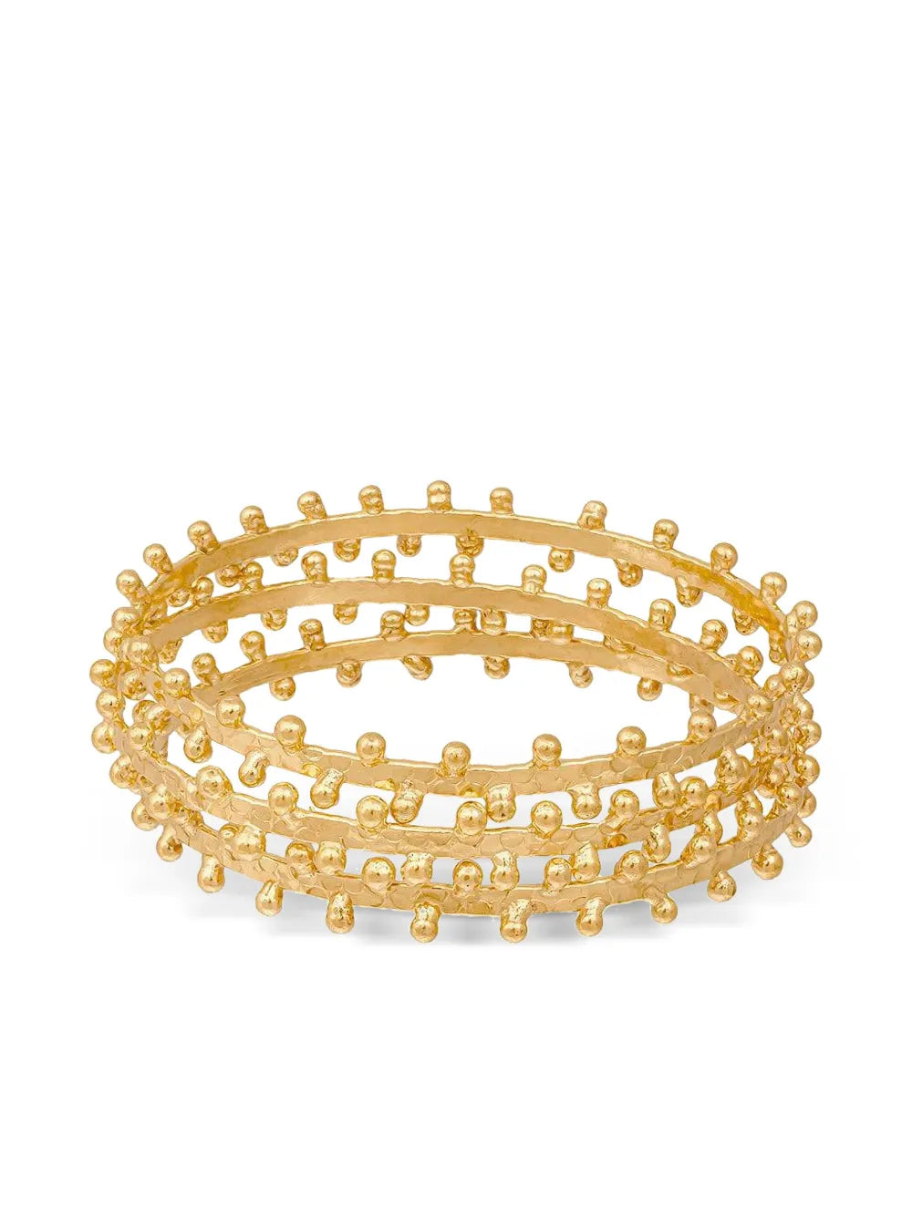 beaded bangle bracelet