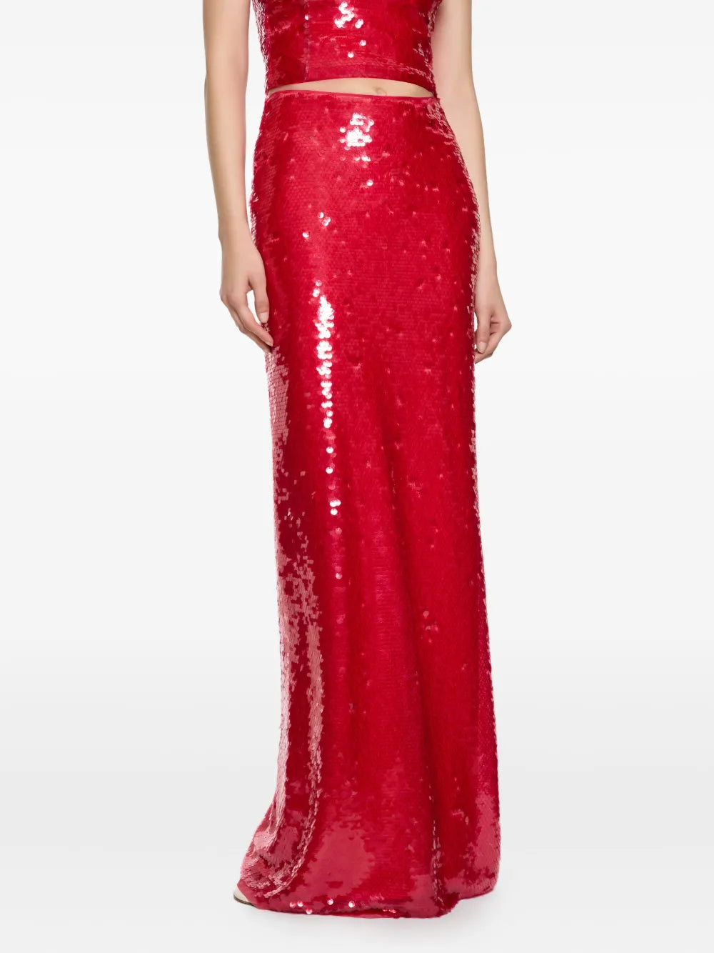 Mermaid sequin maxi skirt
