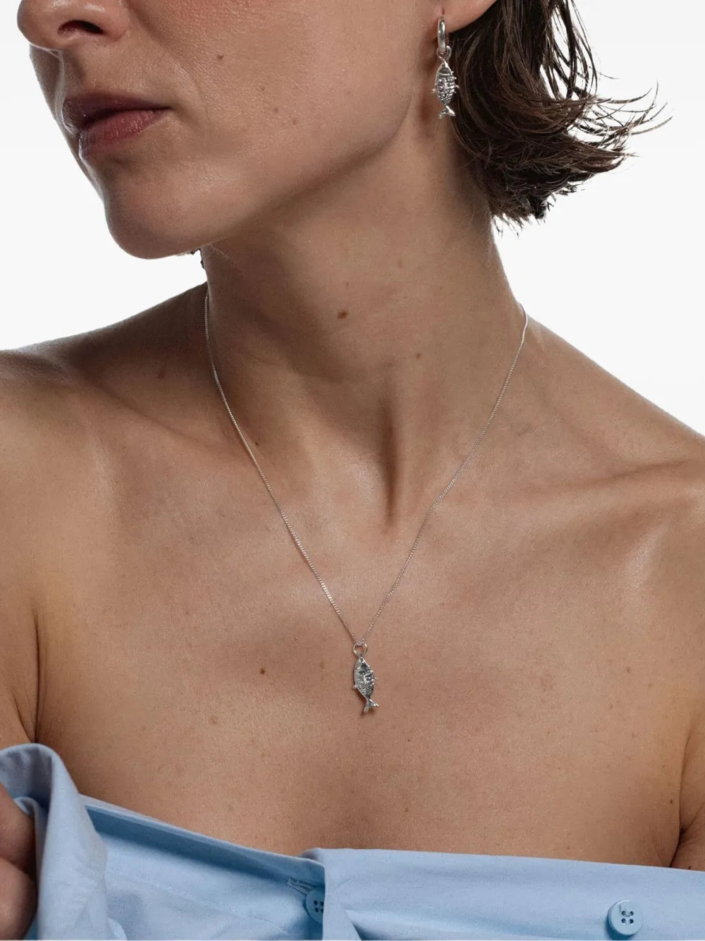 fish-pendant necklace