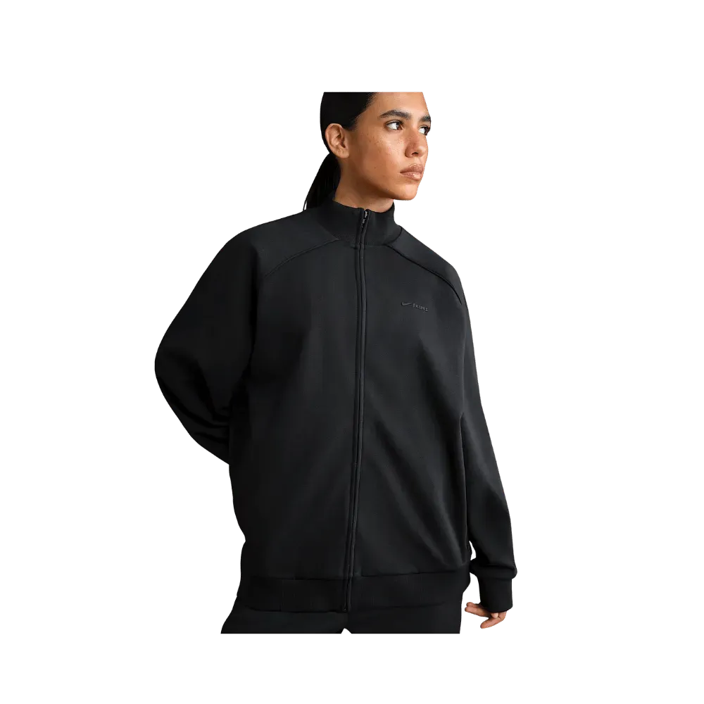Nike X Skims Women's Oversized Full-Zip Track Jacket Obsidian