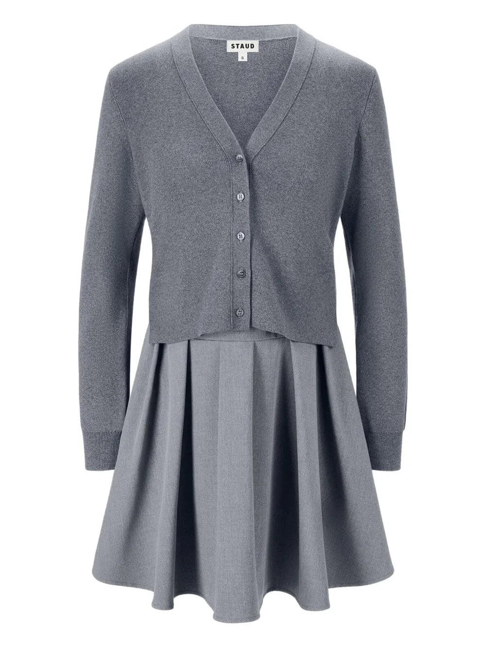 Milo V-neck midi dress