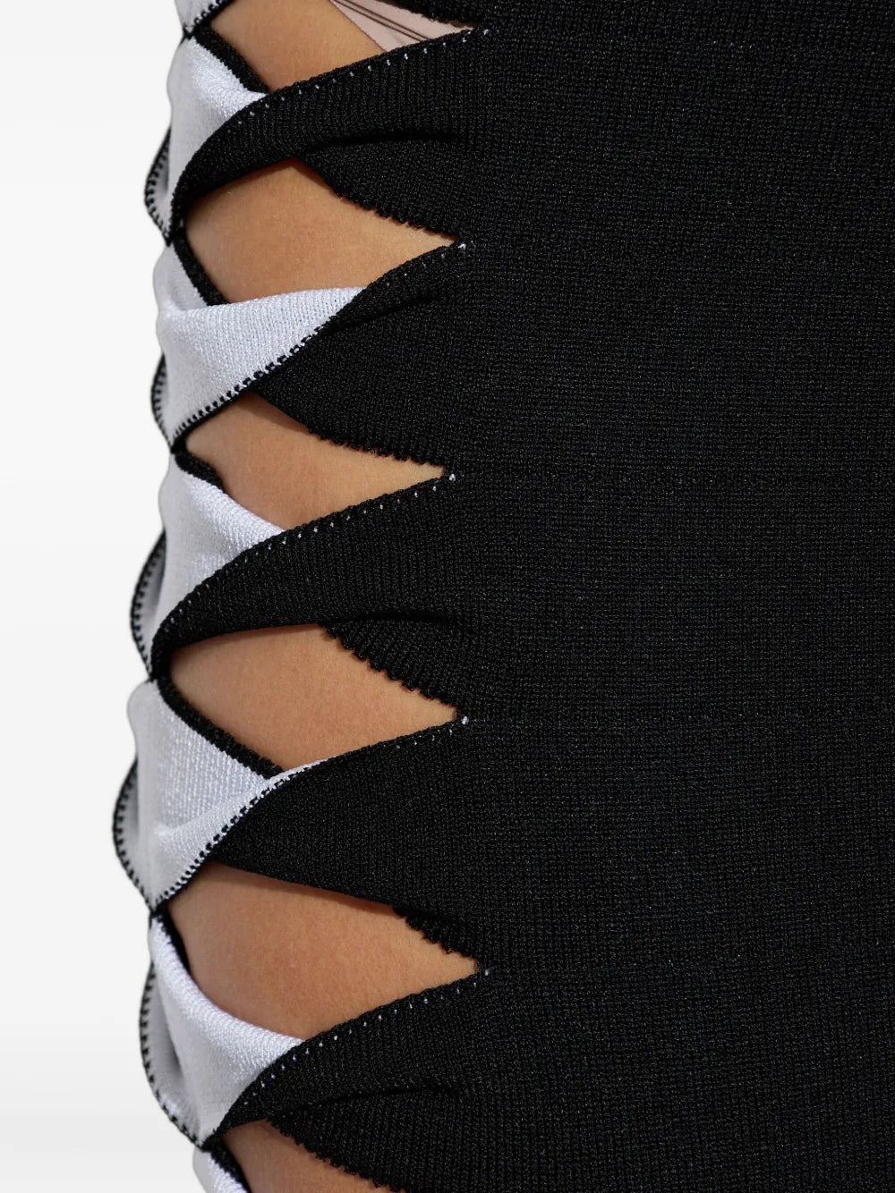 cut out-detailed midi dress