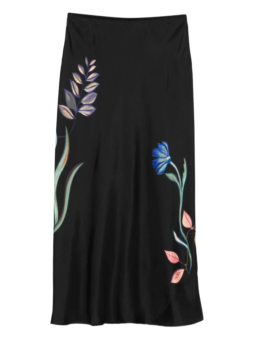 Seductive Bloom midi skirt