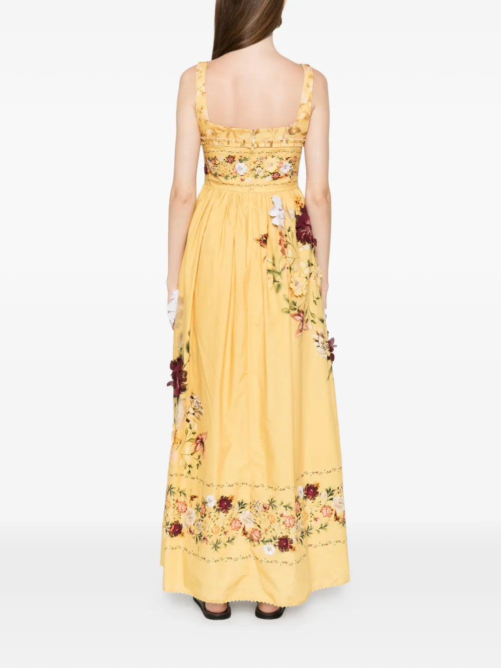 Barbara Paramo strappy floral dress