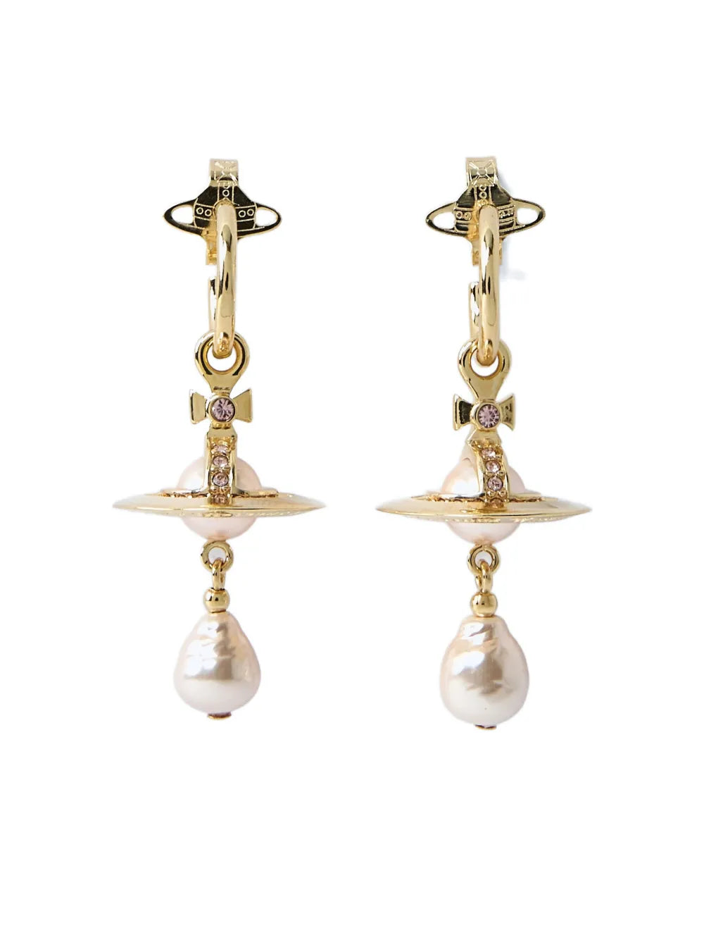 Aleksa Orb-pearl earrings