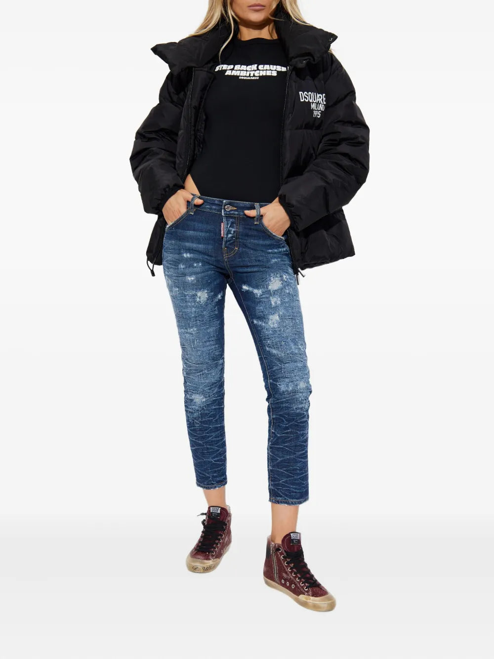Cool Girl distressed jeans