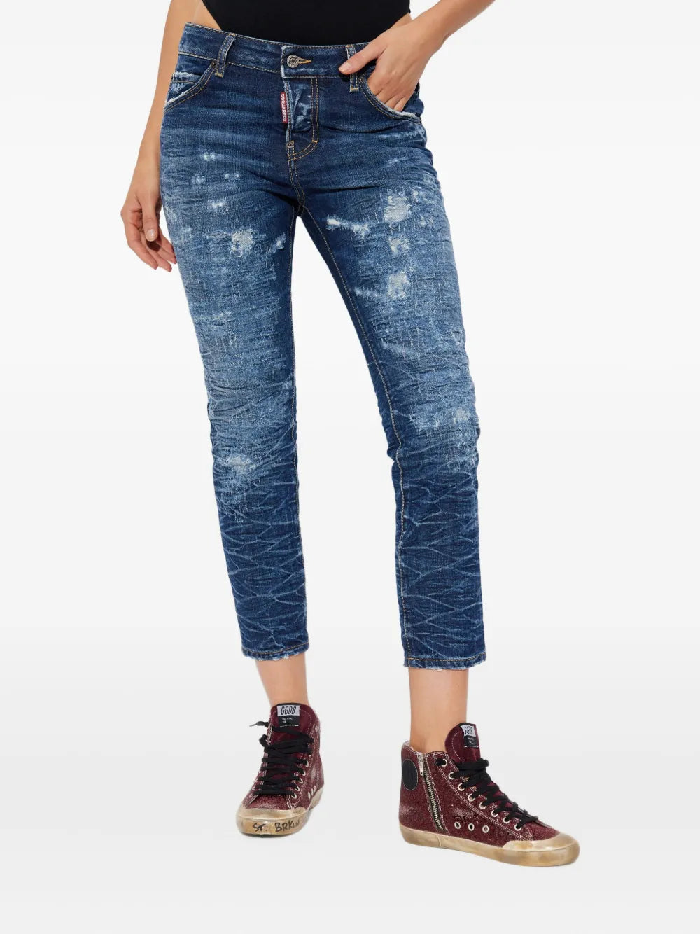 Cool Girl distressed jeans