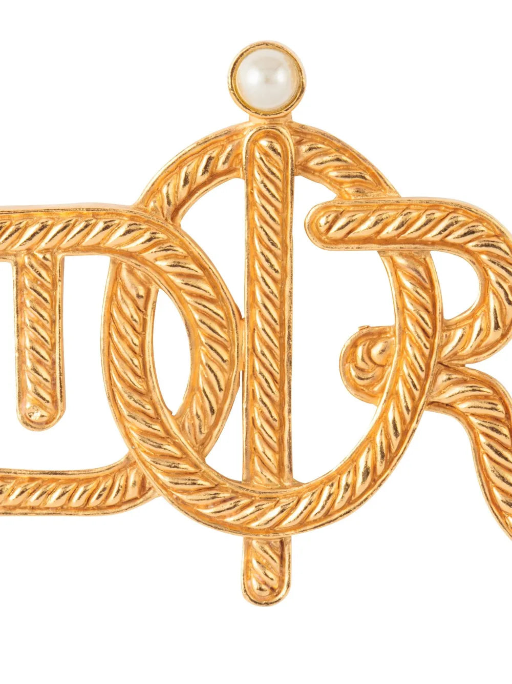 1980s CD-logo brooch