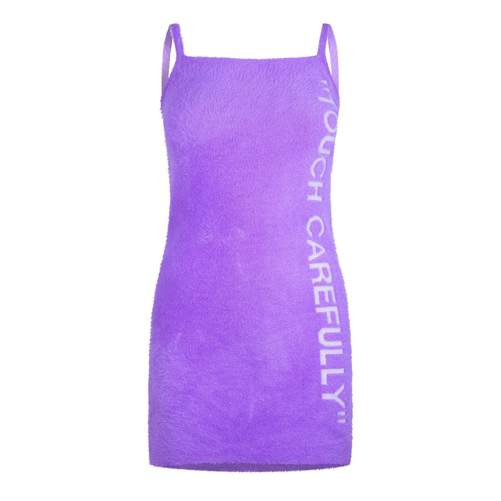 Quote Strap Structured Fit Mini Dress