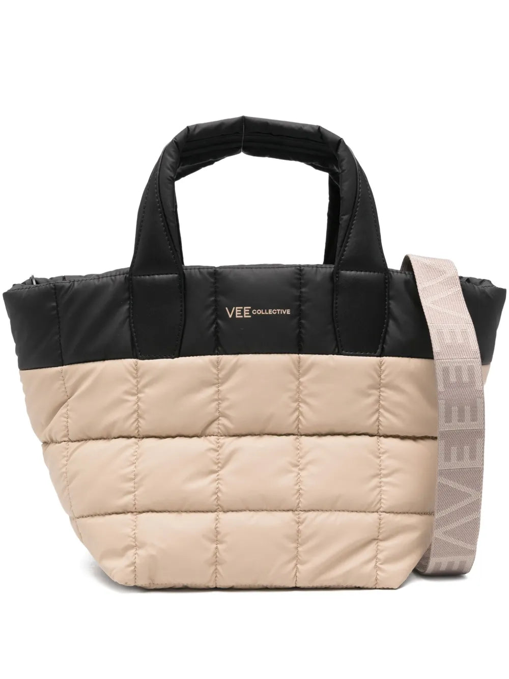 quilted tote bag