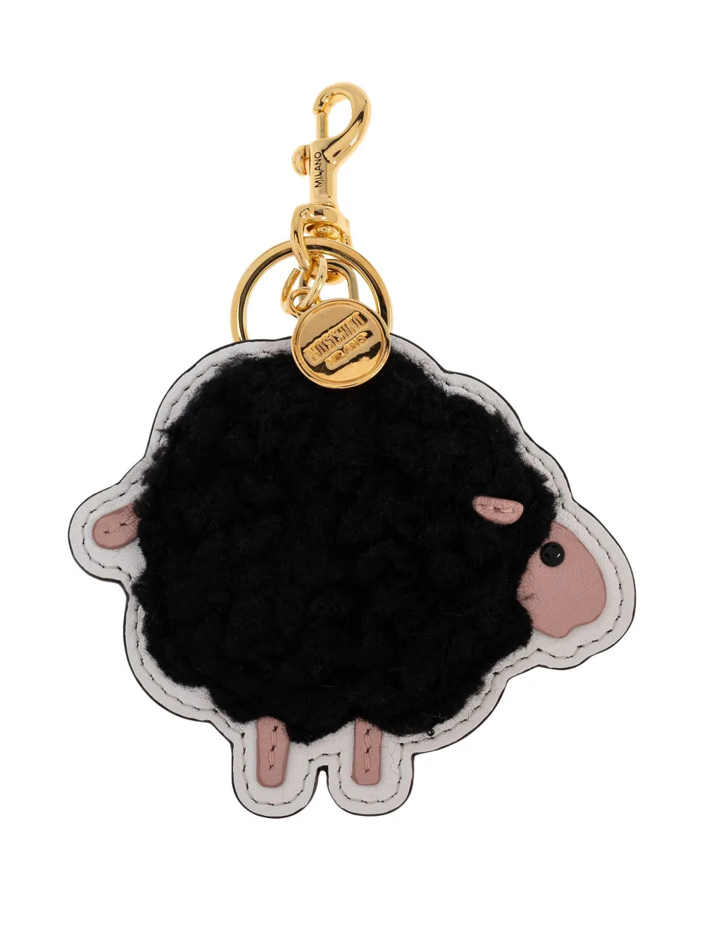 sheep charm keyring