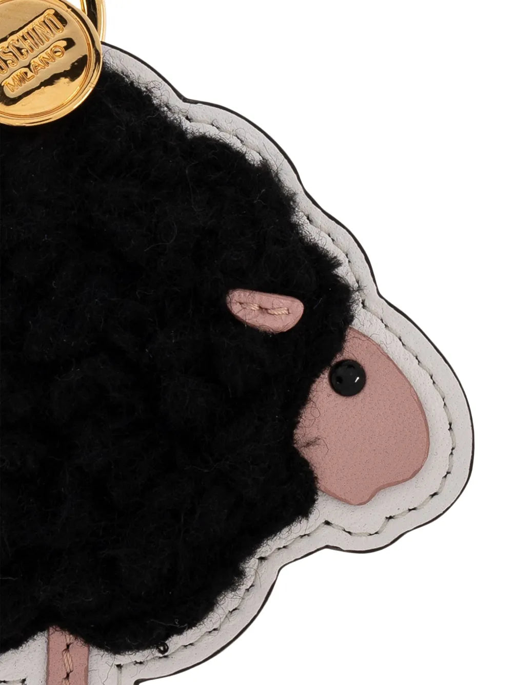 sheep charm keyring