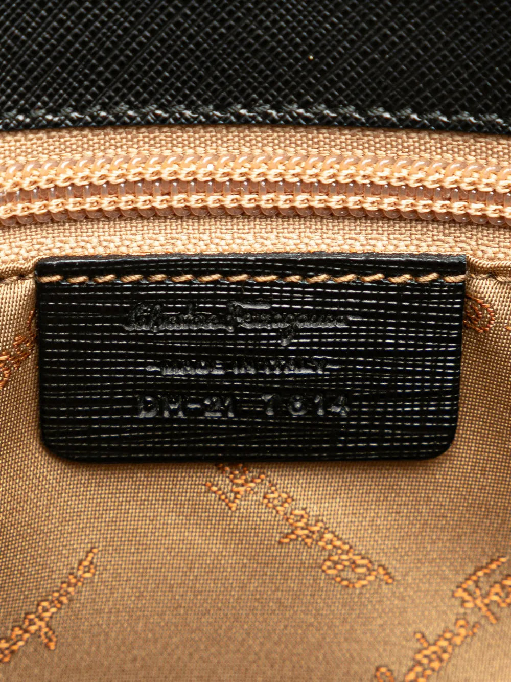 2021 Leather Double Gancini tote bag