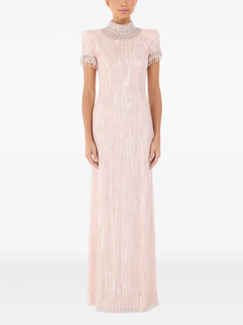 Madeleine beaded maxi dress