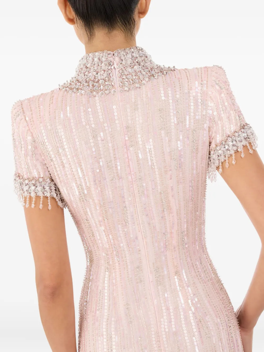 Madeleine beaded maxi dress