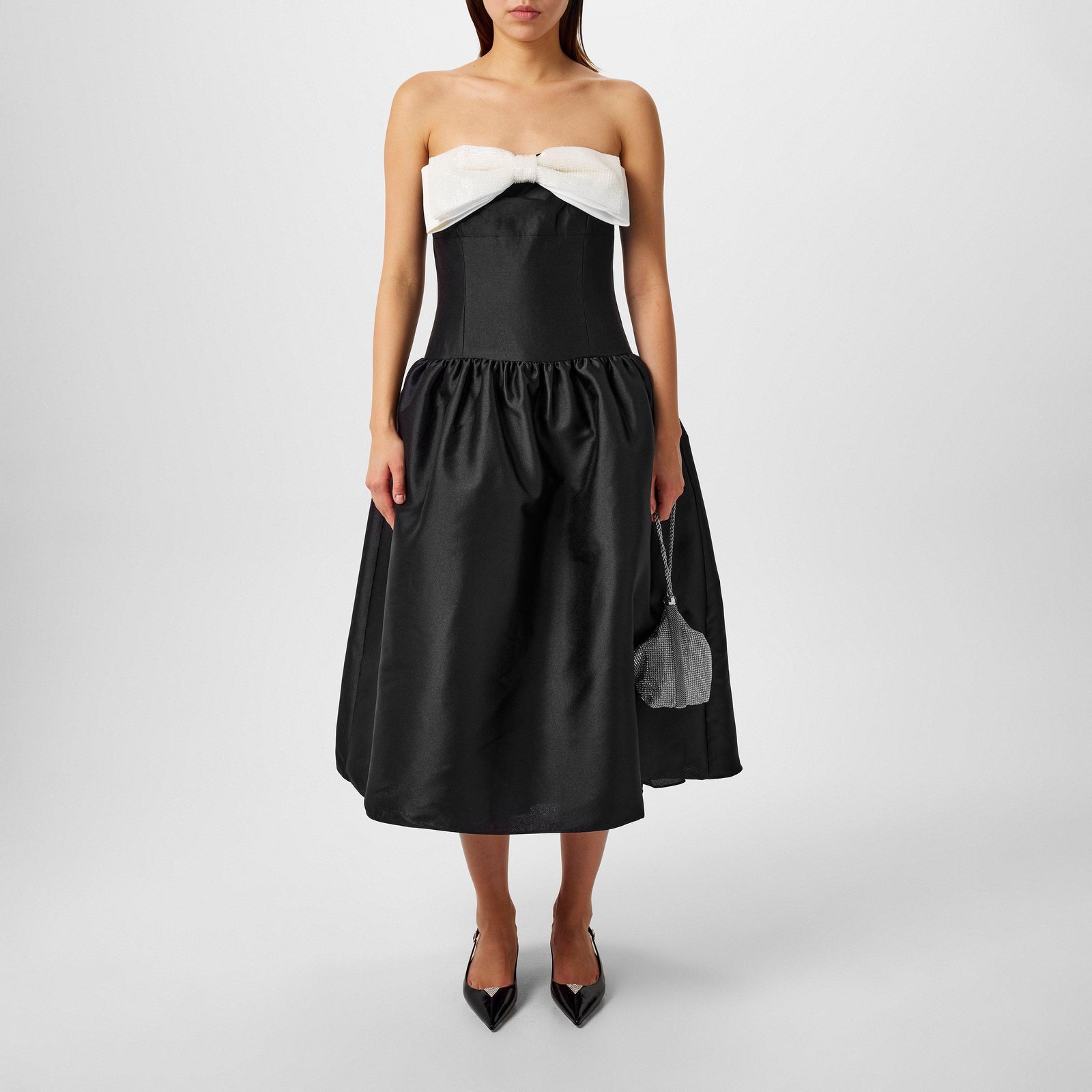 Bow Midi Dress