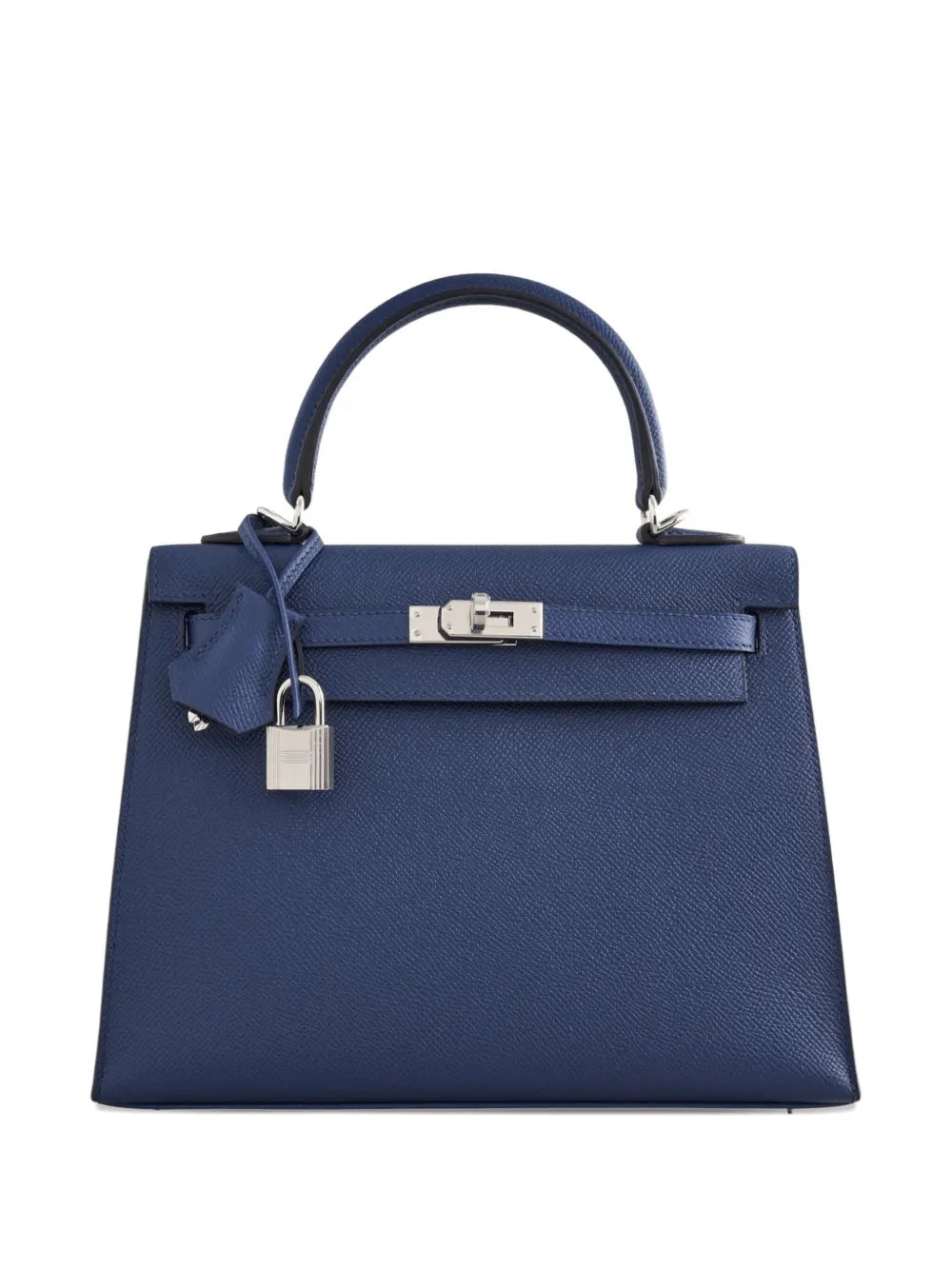 2024 Kelly Sellier 25 Epsom-leather palladium-hardware tote bag