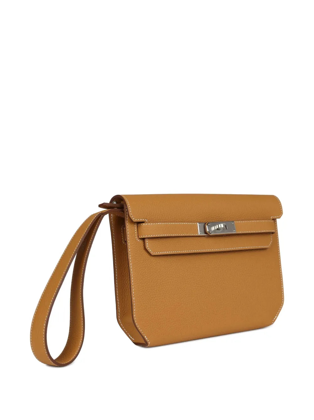 Kelly Depeches 25 leather clutch bag