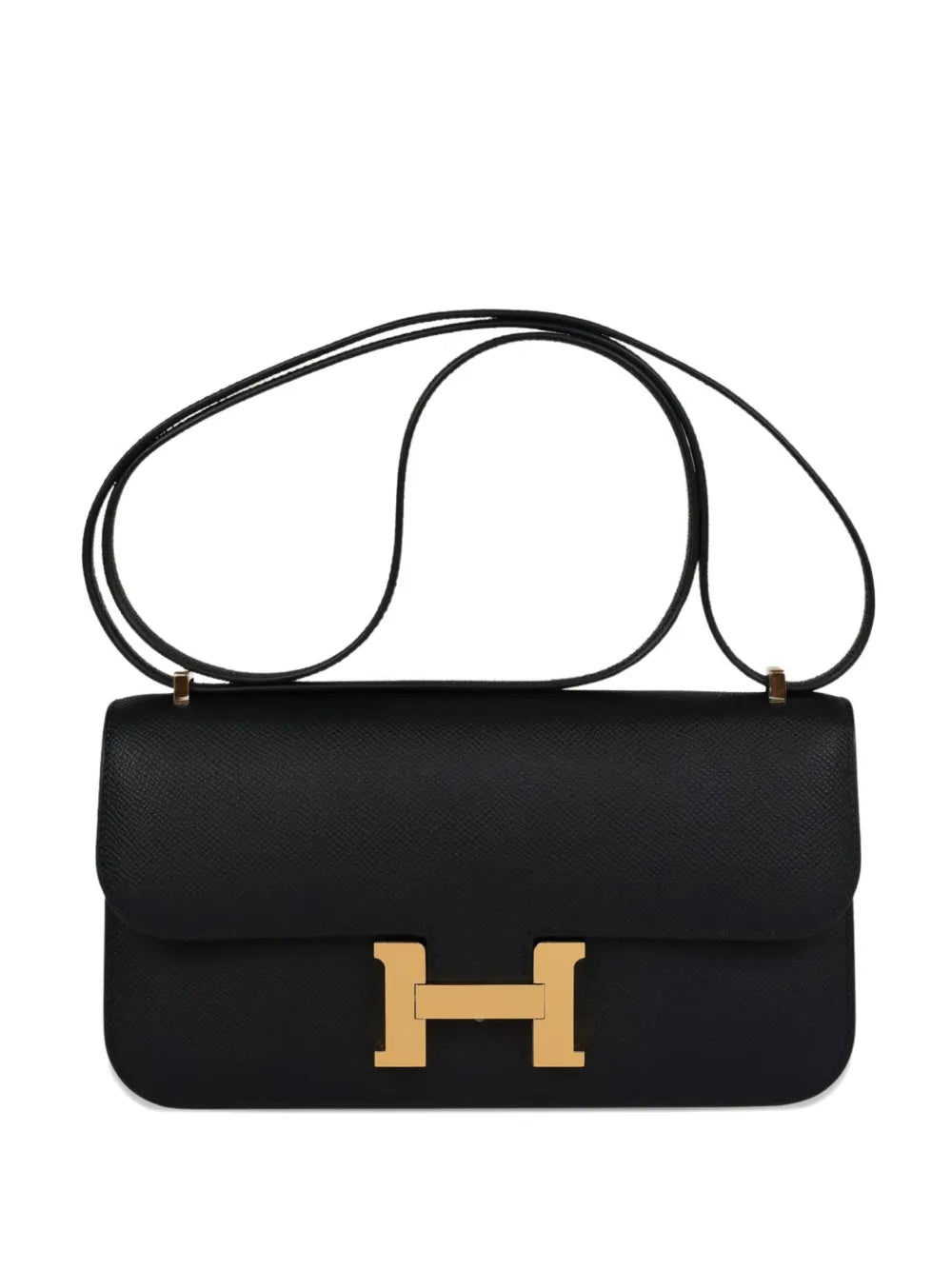 2024 Constance Elan Epsom rose gold-hardware shoulder bag