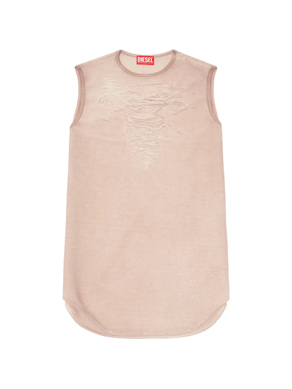 D-Yasy distressed-detail mini dress