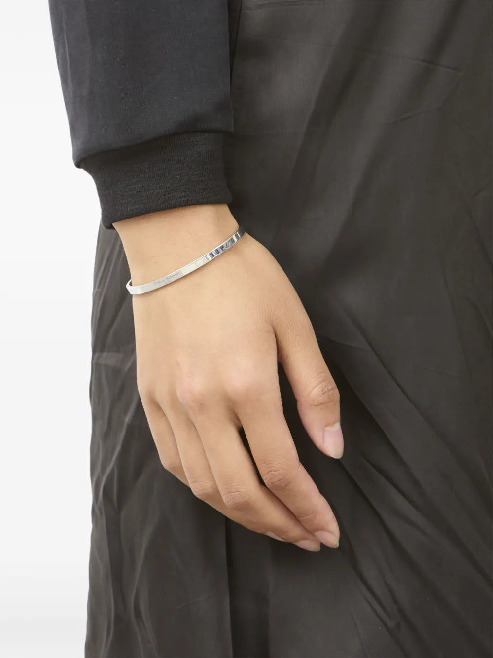 logo-reference cuff bracelet
