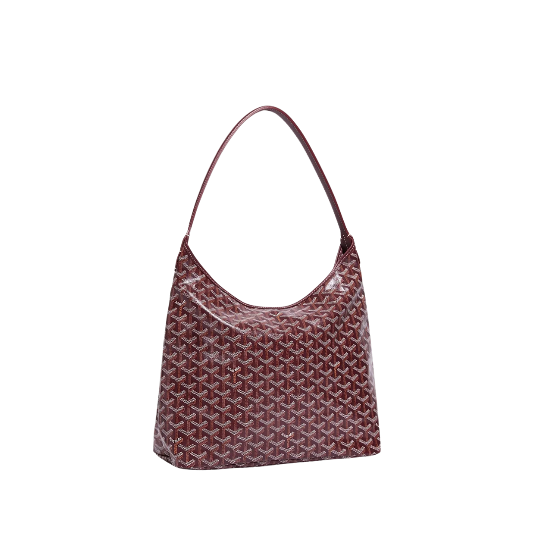 Goyard Bohème Hobo Bag Burgundy
