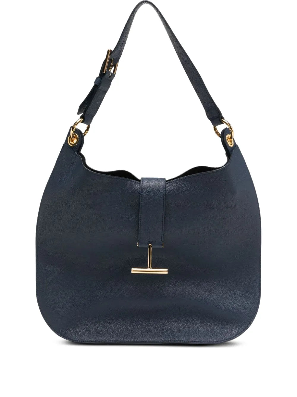 large Tara T-bar buckle shoulder bag