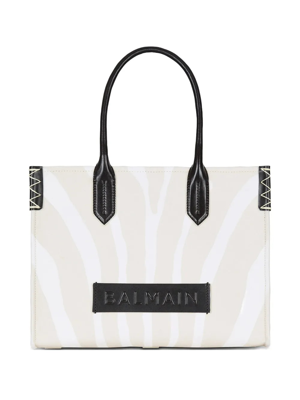 medium logo-patch tote bag