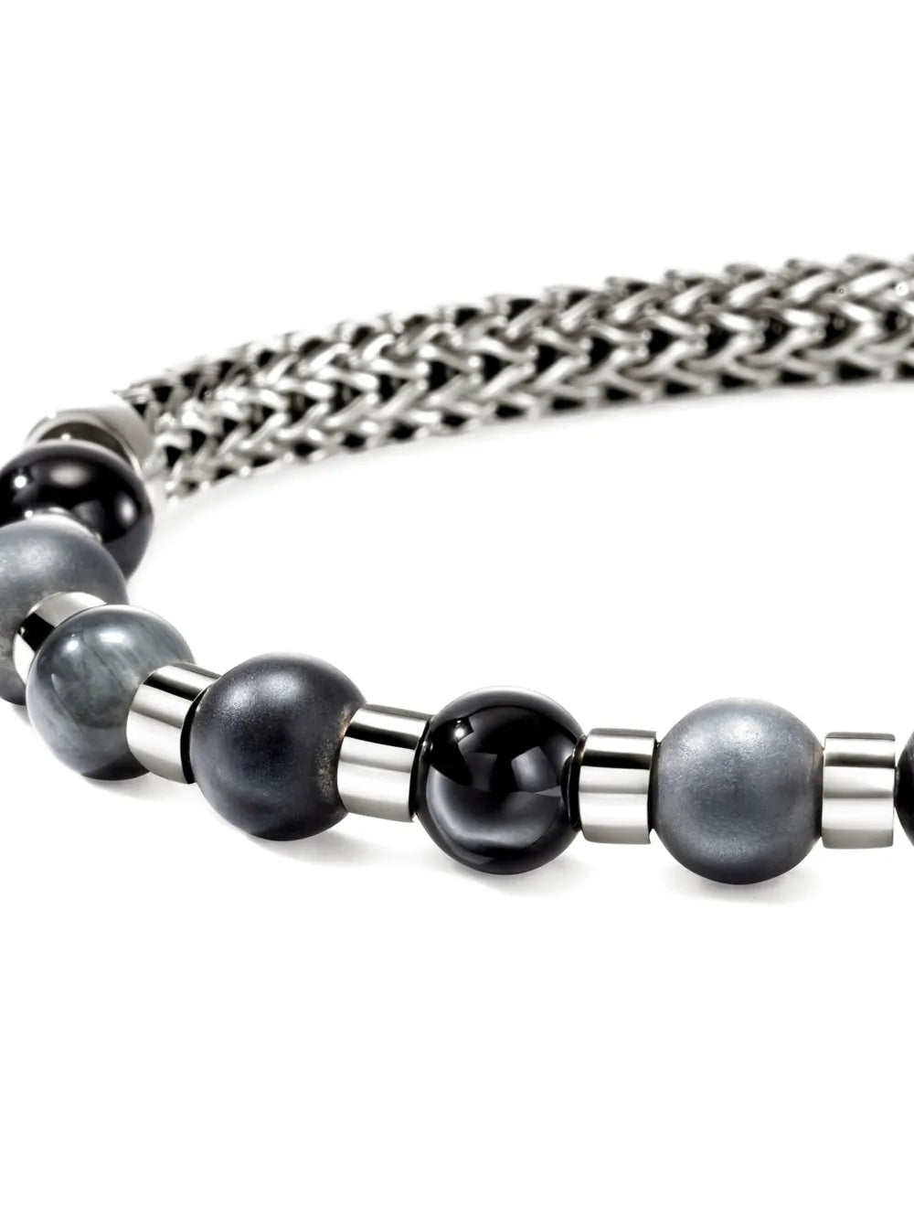 sterling silver beaded bracelet